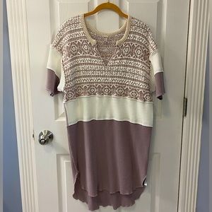 Free People Knit Sweater Dress NWOT